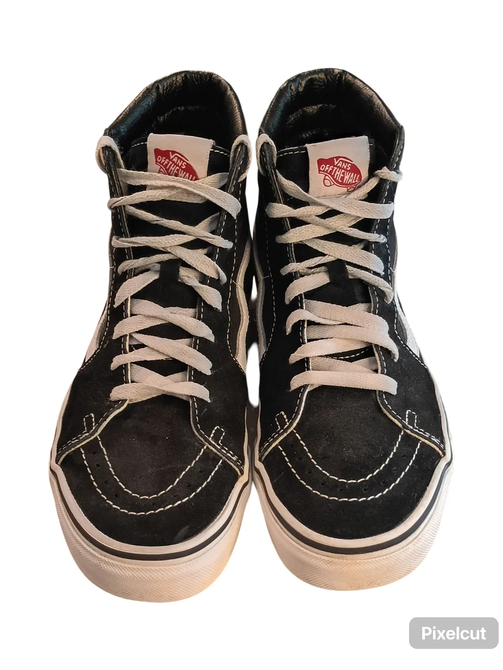 Vans Sk8-Hi Classic Black White High Top Skate Sneakers Women’s Size 9